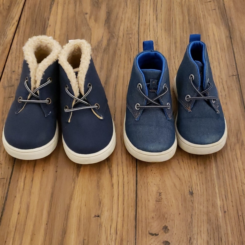 Toddler Boy Carter's Denim Boots Size 6